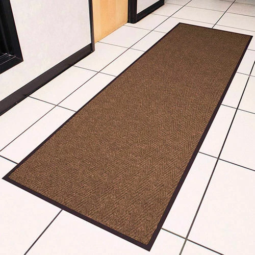 NoTrax® Chevron Indoor Entrance Mat 5/16" Thick 3' x 5' Brown - Image 2