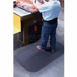 M+A Matting Hog Heaven Anti Fatigue Mat 7/8" Thick 4' X 6' Black