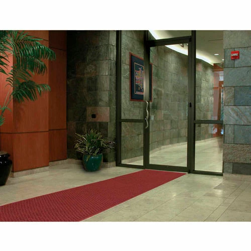 NoTrax® Aqua-Trap® Entrance Mat 3/8" Thick 4' x 10' Burgundy - Image 2