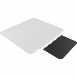 ES Robbins® Sit or Stand Dual Purpose Mat - 53"L x 36"W with 18"L x 20"W Lip - Straight Edge