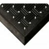 Wearwell® Outfront Reversible Scraper Mat 5/16" Thick 3' x 6' Black