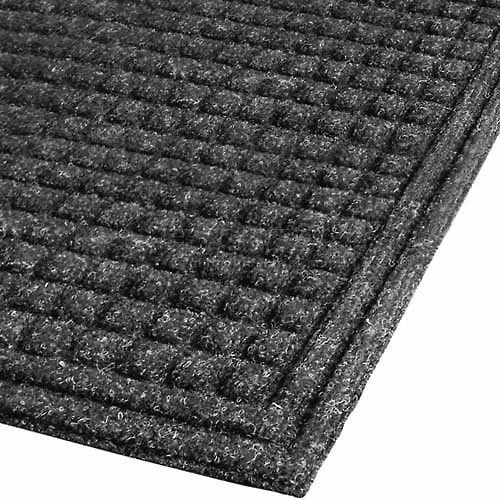 Apache Mills Absorba Indoor Entrance Mat 3/8" Thick 4' x 6' Black - Image 2