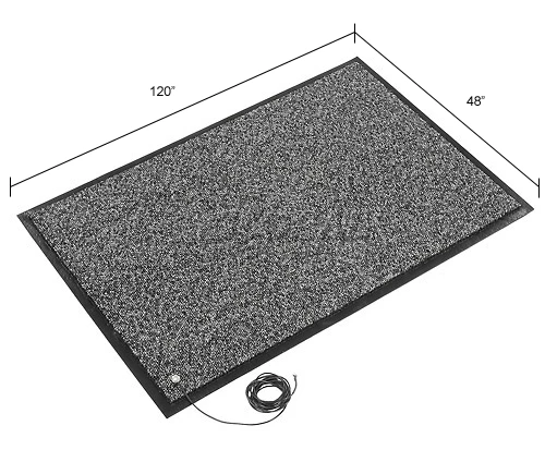 Crown Mats Crown® Stat-Zap® Anti-Static Carpet Mat 5/16" Thick 4' X 10' Gray - Image 11