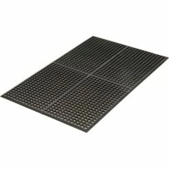 Apache Mills WorkStep Anti Fatigue Drainage Mat 1/2" Thick 3' x 20' Black