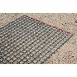 Durable Corporation Steel Mat 3/8" Thick 6' x 2' Gray