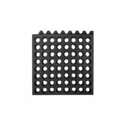 NoTrax® Cushion-Ease® Drainage Mat 3/4" Thick 3' x 3' Black