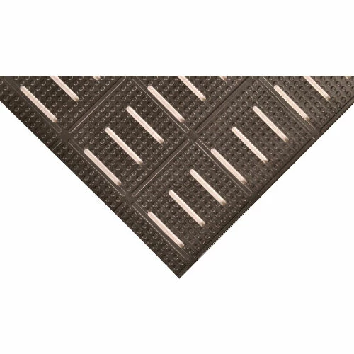 NoTrax® Niru® Versa Runner Traction Mat 3/8" Thick 2' x Up to 60' Black