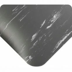 Wearwell® Tile-Top™ SpongeCote® Anti Fatigue Mat 7/8" Thick 3' x Up to 60' Charcoal