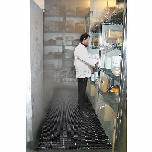 NoTrax® Deep Freeze Mat Anti Fatigue Mat 3/8" Thick 2 ' x Up to 60' Black - Image 2