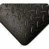Wearwell® Diamond Tuf Sponge Anti Fatigue Mat 1/2" Thick 2' x 3' Black