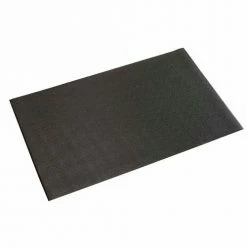 Apache Mills Soft Foot™ Anti Fatigue Mat 3/8" Thick 3' x 5' Black