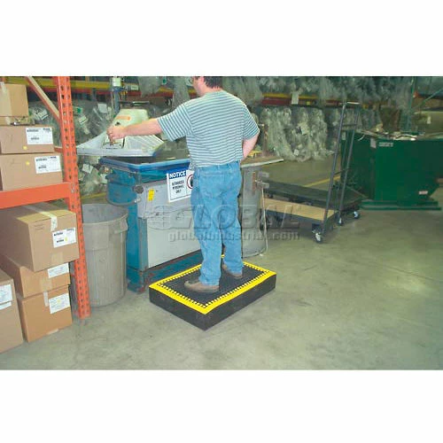 Structural Plastics Corp Add-A-Level Stackable Platform Starter 2-5/8" Thick 3' x 5-1/2' Black - Image 2