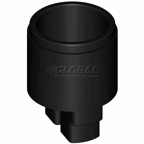 Structural Plastics Corp Add-A-Level Stackable Platform Add-On 2-5/8" Thick 2' x 4' Black - Image 7