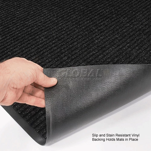 Apache Mills Brush & Clean Entrance Mat 3/8" Thick 4' x 60' Charcoal - Image 8