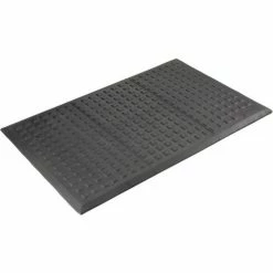 Wearwell® Rejuvenator Squared Interlocking Tile 5/8" Thick 2' x 3' Black