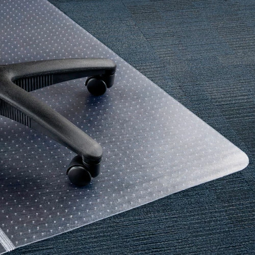 Interion By Global Industrial Interion® Office Chair Mat for Carpet - 36"W x 48"L - Straight Edge - Image 3