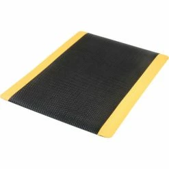 Apache Mills Supreme Sliptech™ Mat 11/16" Thick 3' x 5' Black/Yellow Border