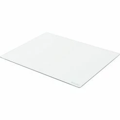 Interion By Global Industrial Interion® Glass Chair Mat, 46"L x 36"W