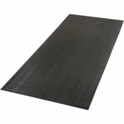 Apache Mills Tuff Foot Corrugated Vinyl Runner 1/8" Thick 6' x Up to 105' Black