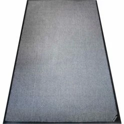 Global Industrial™ Plush Entrance Mat, 3/8" Thick, 3'Wx5'L, Gray