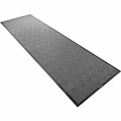 Global Industrial™ Scraper/Wiper Entrance Mat, 3/8" Thick, 3'Wx10'L, Gray