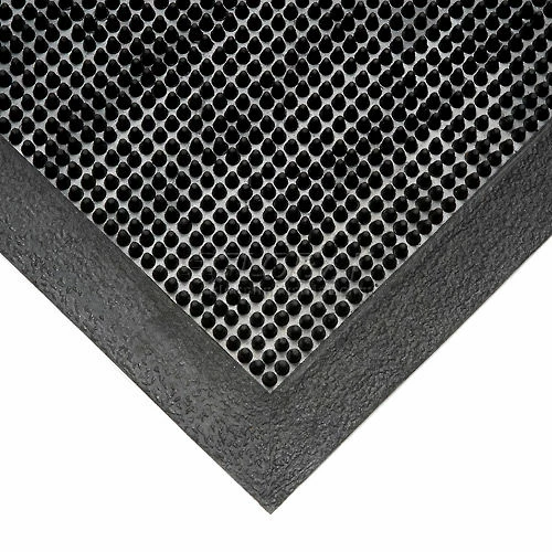 NoTrax Apache Mills Trooper Entrance Mat 5/8" Thick 3' x 5' Black - Image 2