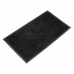 NoTrax Apache Mills Trooper™ Entrance Mat 5/8" Thick 3' x 5' Black