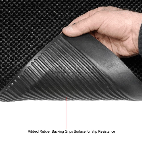 NoTrax Apache Mills Trooper Entrance Mat 5/8" Thick 3' x 5' Black - Image 13