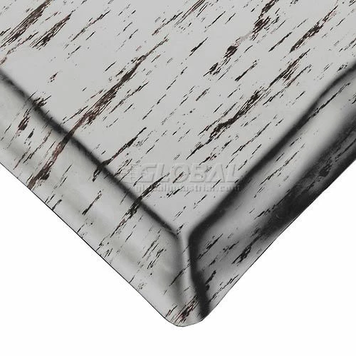 Apache Mills K-Marble Foot Anti Fatigue Mat 7/8" Thick 3' x Up to 60' Gray - Image 2