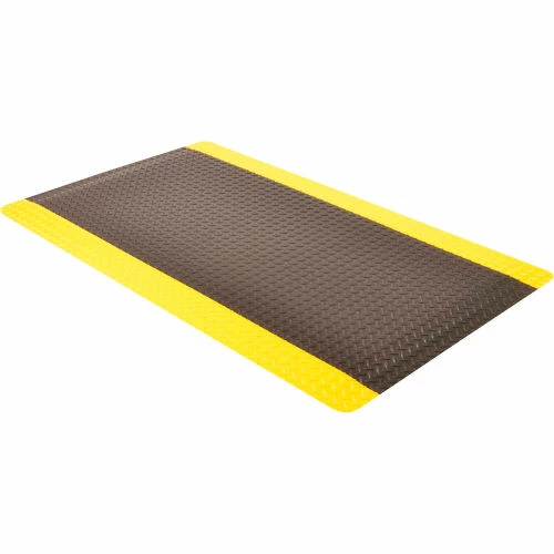 NoTrax® Ergo Trax® Grande Anti Fatigue Mat 15/16" Thick 3' x 5' Black/Yellow - Image 3