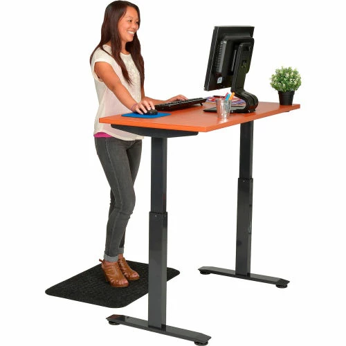 M+A Matting GetFit StandUp® Anti Fatigue Mat 5/8" Thick 3' x 4' Black - Image 5