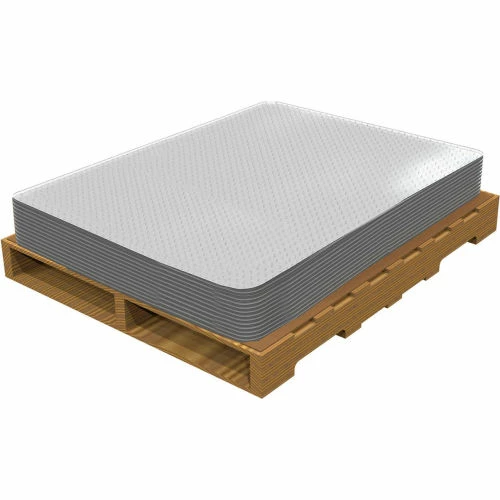 ES Robbins® Bulk Pack Chair Mat for Carpet - 46"W x 60"L - Beveled Edge- No Packaging - Image 2