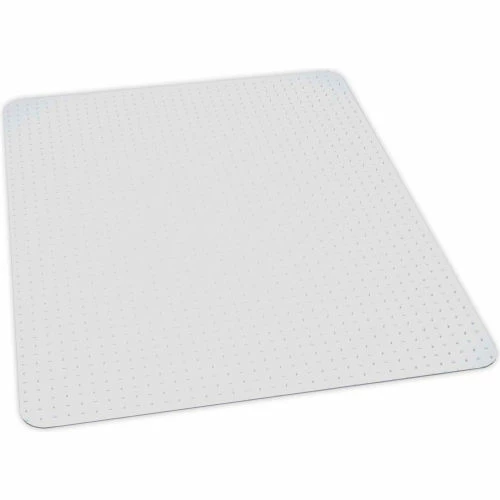 ES Robbins® Office Chair Mat for Low Pile Carpet - 36"W x 48"L Rectangular - Crystal Edge