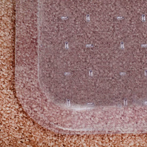 ES Robbins® Chair Mat for Carpet - 45"W x 53"L, 0.11" Thick - Beveled Edge - Image 3