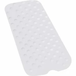 Drive Medical 12950 Shower Bathtub Mat, Large, 35-1/2"L x 15-3/4"W, White