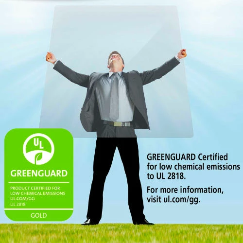 ES Robbins® Bulk Pack Chair Mat for Carpet - 36"W x 48"L with Lip - Straight Edge - Ind. Pkg - Image 9