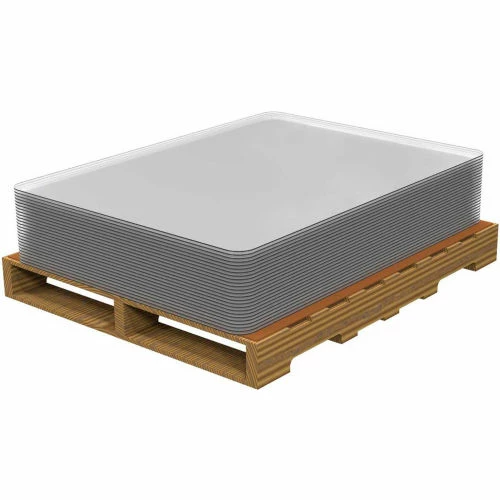 ES Robbins® Bulk Pack Chair Mat for Hard Floor - 36"W x 48"L - Straight Edge- No Packaging - Image 2