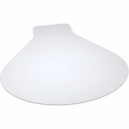 ES Robbins® Workstation Chair Mat for Carpet - Medium Pile - 54" x 60" - Clear - Beveled Edge