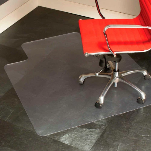ES Robbins® Bulk Pack Chair Mat for Hard Floor - 45"W x 53"L - Straight Edge- Ind. Pkg - Image 3