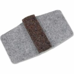 Lorell® Wraparound Floor Savers - Gray - 16/Pack