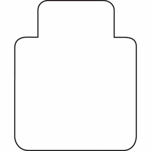 Lorell Office Chair Mat for Hard Floor - 45"W x 53"L with 25" x 12" Lip - Straight Edge - Clear - Image 5