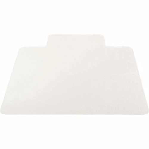 Lorell Office Chair Mat for Hard Floor - 45"W x 53"L with 25" x 12" Lip - Straight Edge - Clear - Image 6