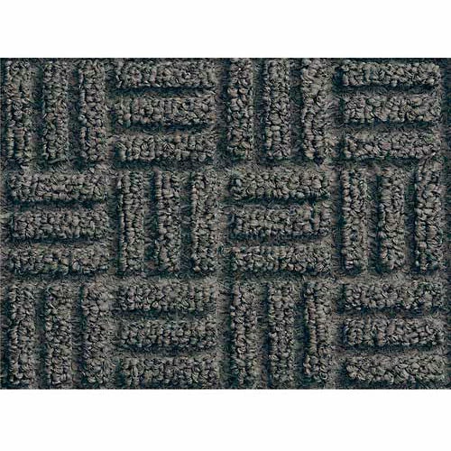 M+A Matting WaterHog® Masterpiece® Select Entrance Mat 3/8" Thick 4' x 16' Light Gray