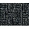 M+A Matting WaterHog® Masterpiece® Select Entrance Mat 3/8" Thick 3' x 16' Dark Gray
