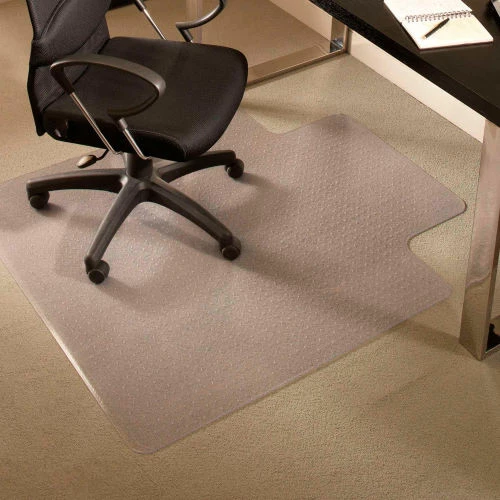 ES Robbins® Chair Mat for Carpet - 45"W x 53"L, 0.17" Thick - Beveled Edge - Image 3