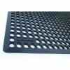 Rhino Mats K-Series Comfort Tract Anti Fatigue Drain Mat 1/2" Thick 3' x 15' Black