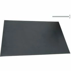 Rhino Mats Rhino Mat Smooth Top Switchboard 1/8" Thick 3' x Up to 75' Black
