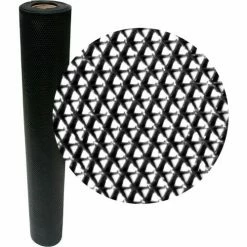 Rubber-Cal "S-Grip" PVC Runner - 3/16 in x 4 ft x 10 ft - Black