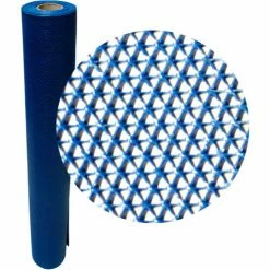 Rubber-Cal "S-Grip" PVC Runner - 3/16 in x 4 ft x 10 ft - Blue