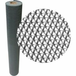 Rubber-Cal "S-Grip" PVC Runner - 3/16 in x 4 ft x 10 ft - Gray